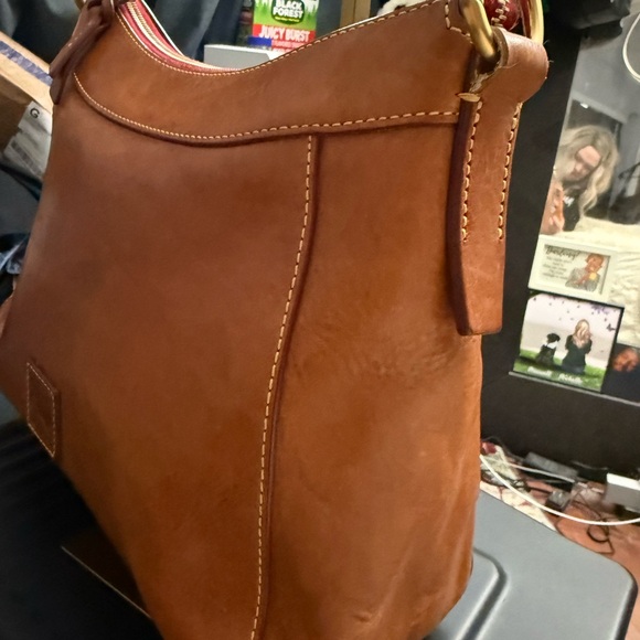 Dooney & Bourke Florentine Large Cassidy Hobo in Natural Leather - Picture 11 of 16